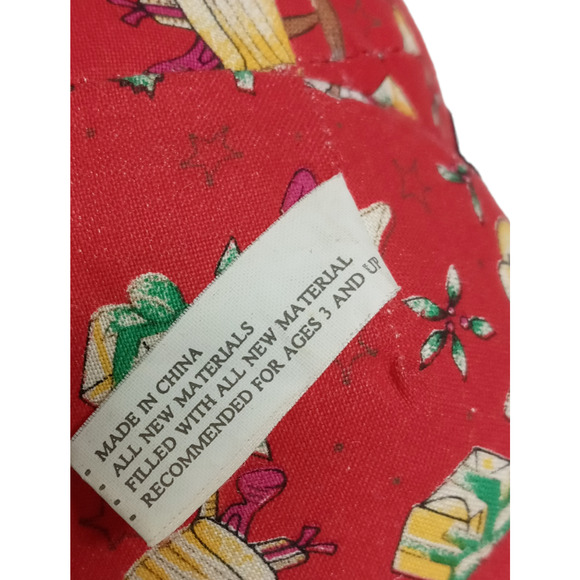 🐭 Vintage Santa Mouse Plush Stuffed Animal Christmas Holiday Decor 🎄🎅🏻 - Picture 9 of 9